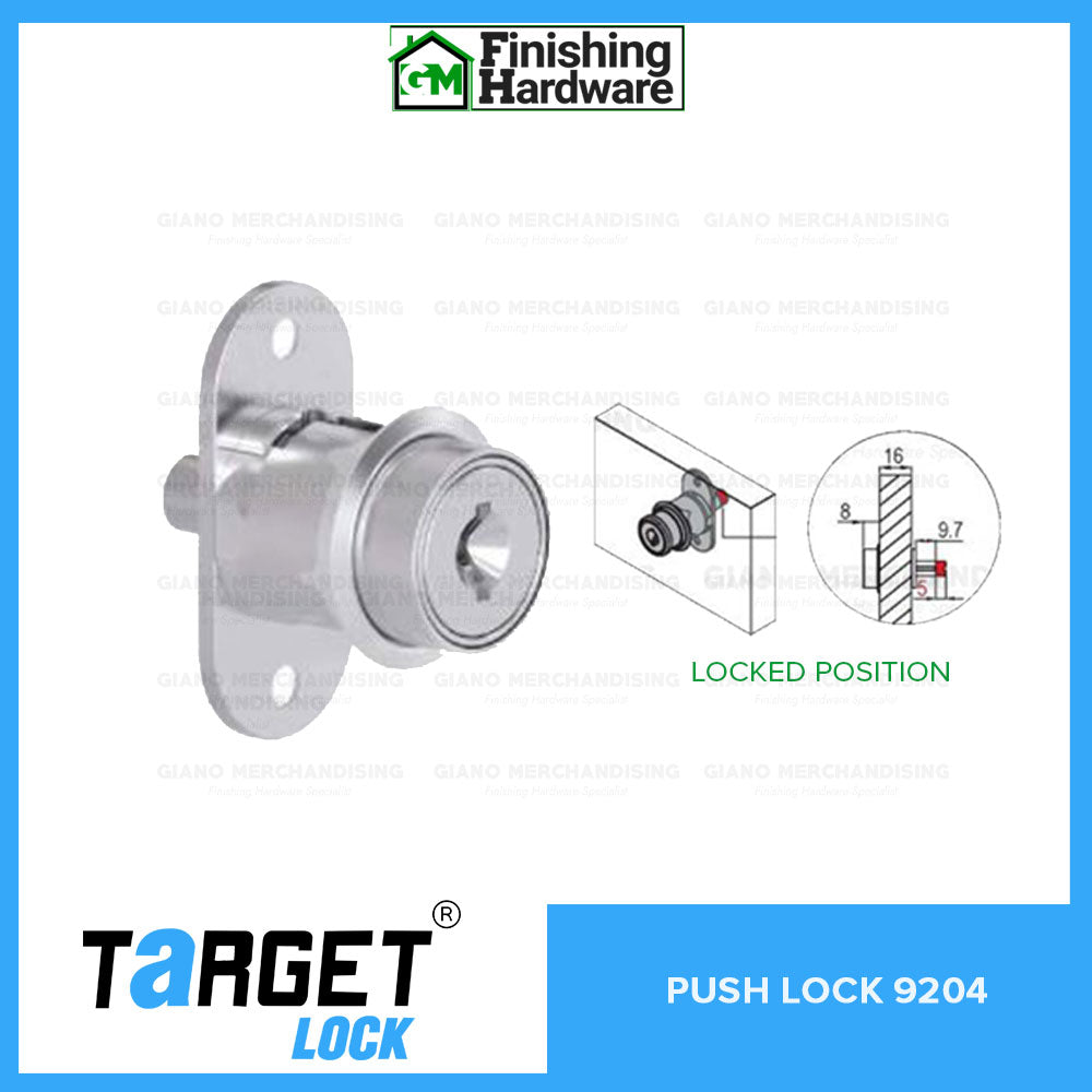 Target Push Lock 9204