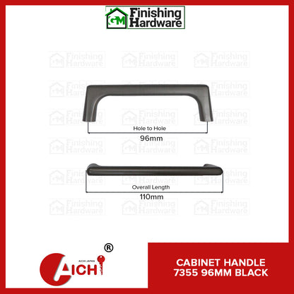Aichi Cabinet Pull Handle 7355 BLK