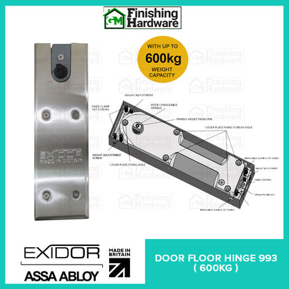 Exidor Floor Hinge