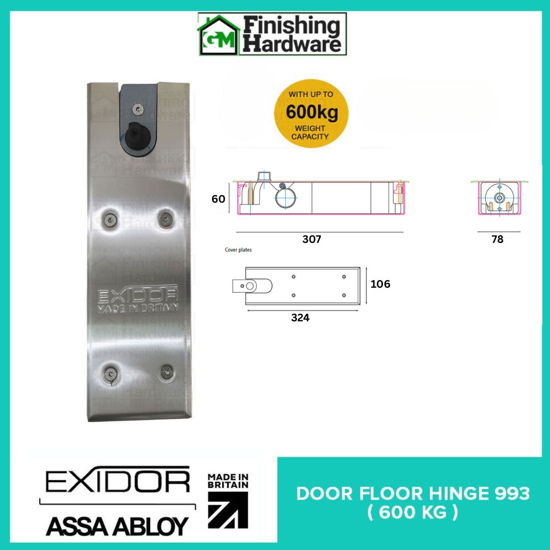 Exidor Floor Hinge