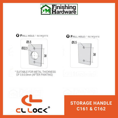 CyberLock Storage Handle C161 and C162