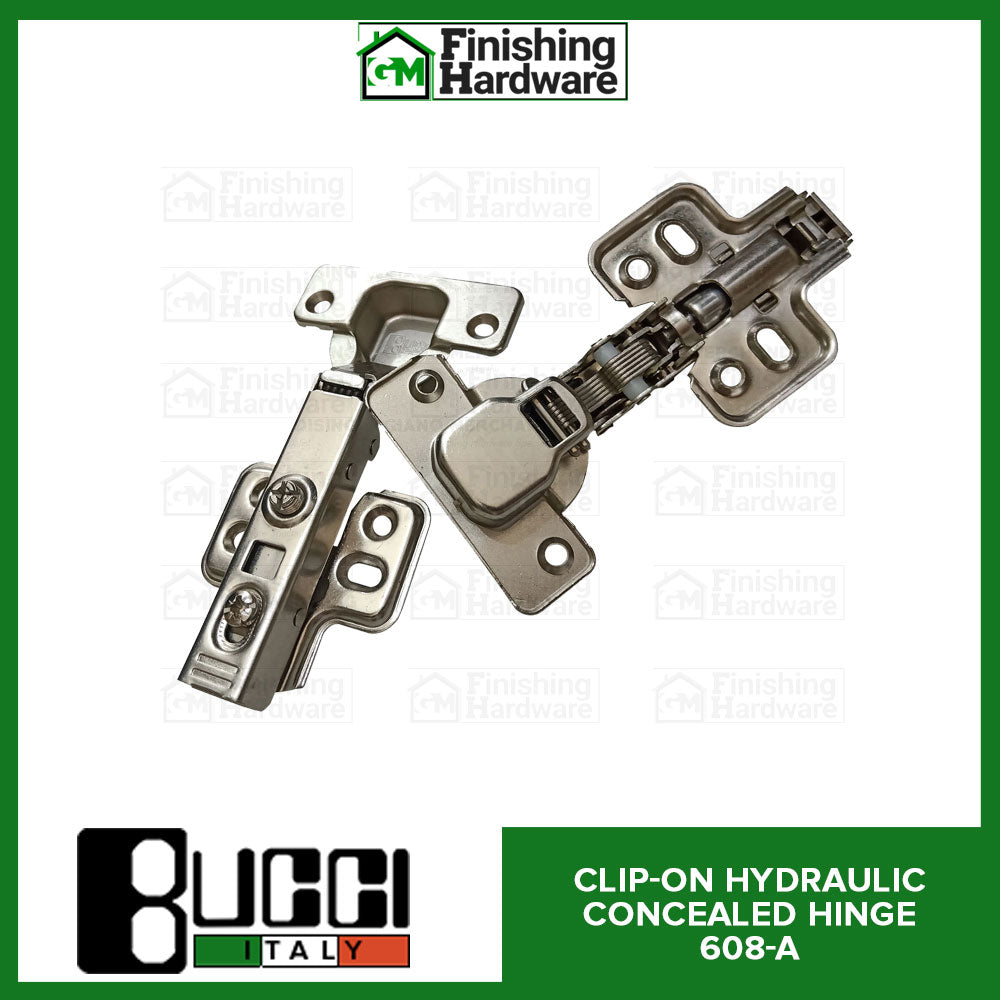 BUCCI Clip-On Hydraulic Concealed Hinge 608(2pcs/pack)