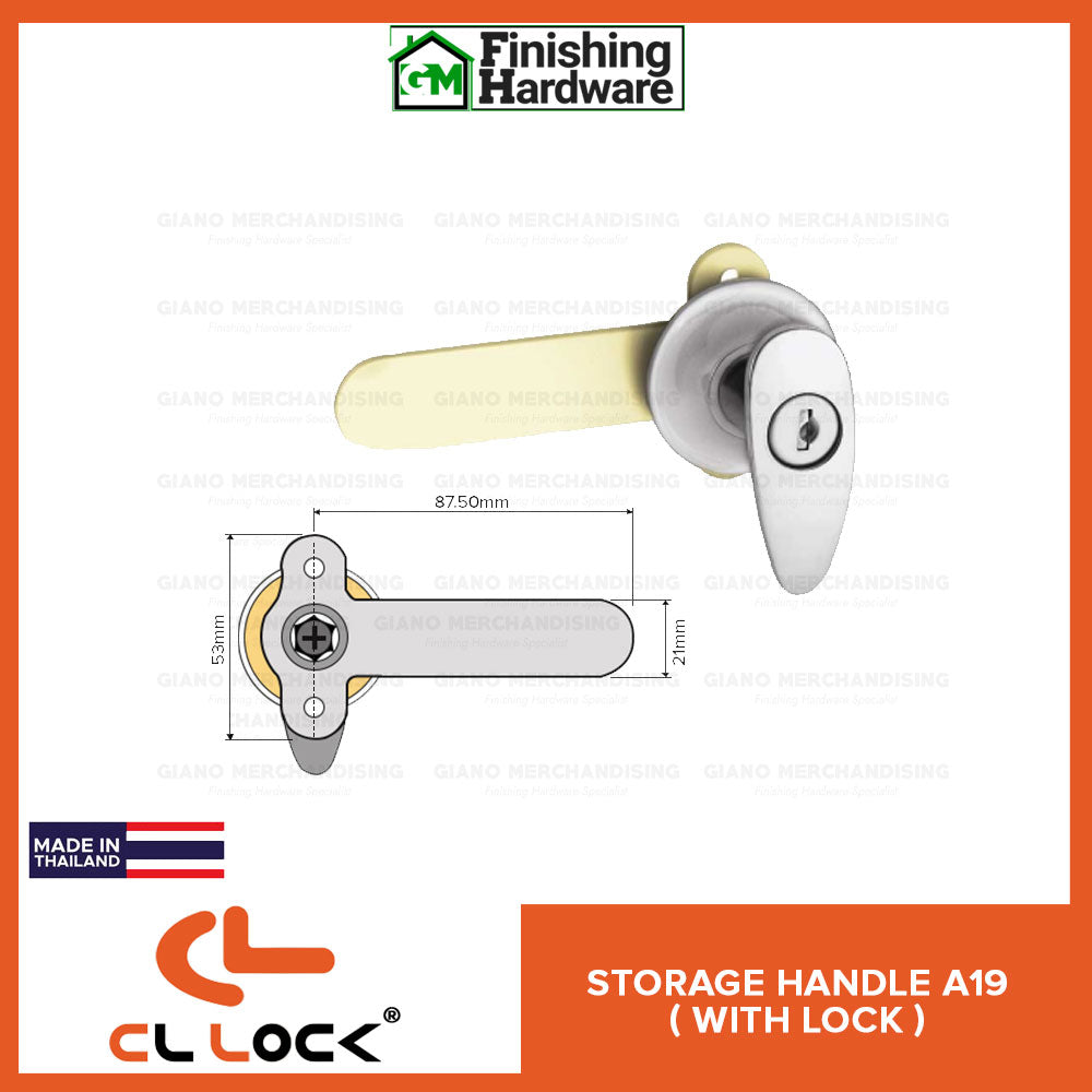 Cyberlock Storage Handle A19 with key