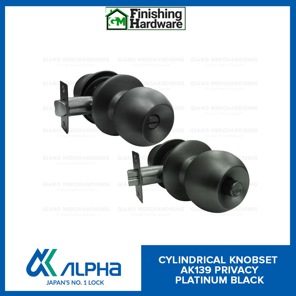 Alpha Cylindrical Knobset AK345 and AK139