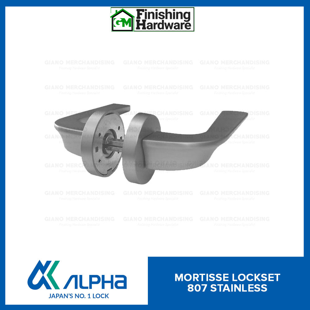 Alpha Mortisse Door Lockset 807