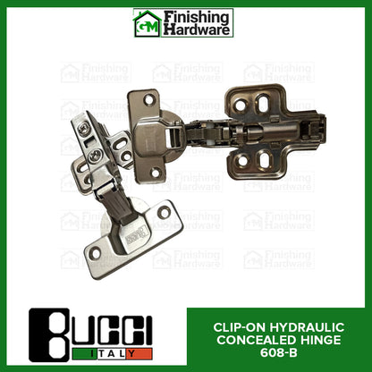 BUCCI Clip-On Hydraulic Concealed Hinge 608(2pcs/pack)