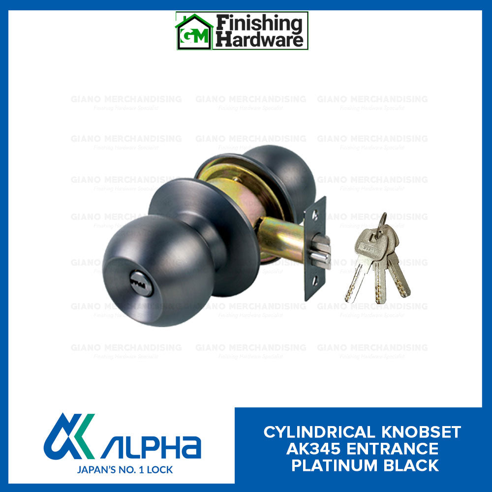 Alpha Cylindrical Knobset AK345 and AK139