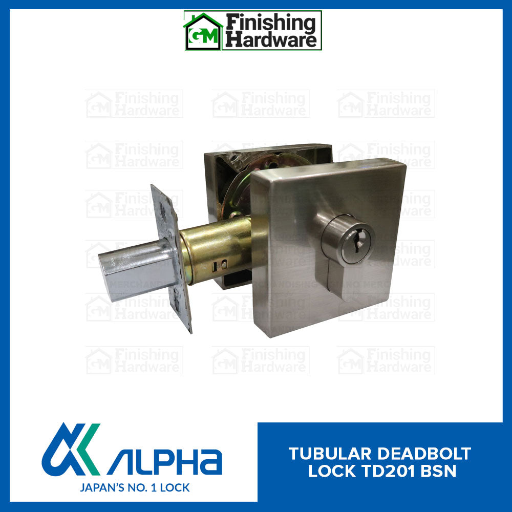 Alpha Tubular Deadbolt Lock TD201