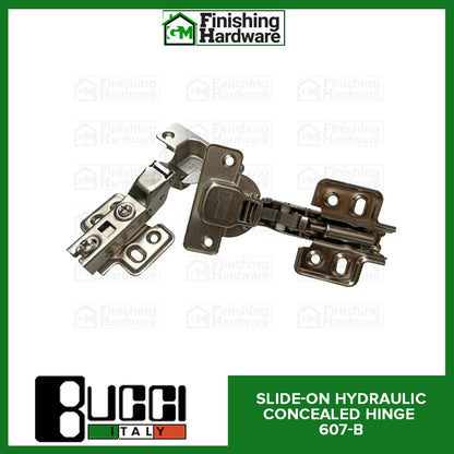 BUCCI Slide-On Hydraulic Concealed Hinge 607 (2pcs/pack)