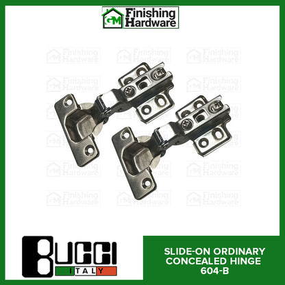 BUCCI Slide-On Ordinary Hinge 604 (2pcs)