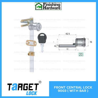 Target Front Central Lock 9003 With Bar
