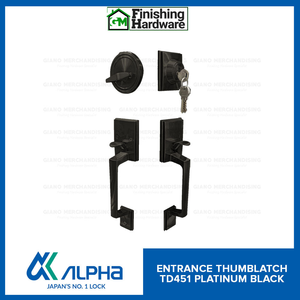 Alpha Entrance Thumb Latch TD451