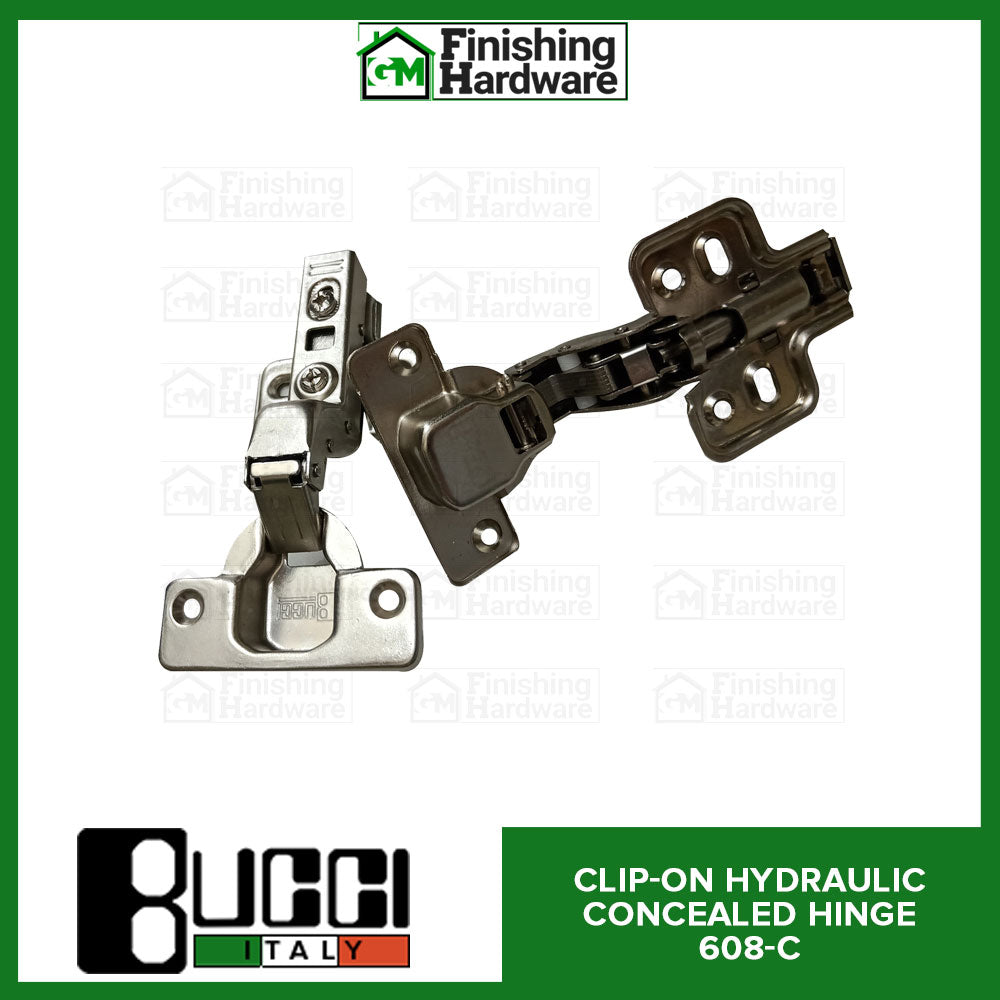 BUCCI Clip-On Hydraulic Concealed Hinge 608(2pcs/pack)