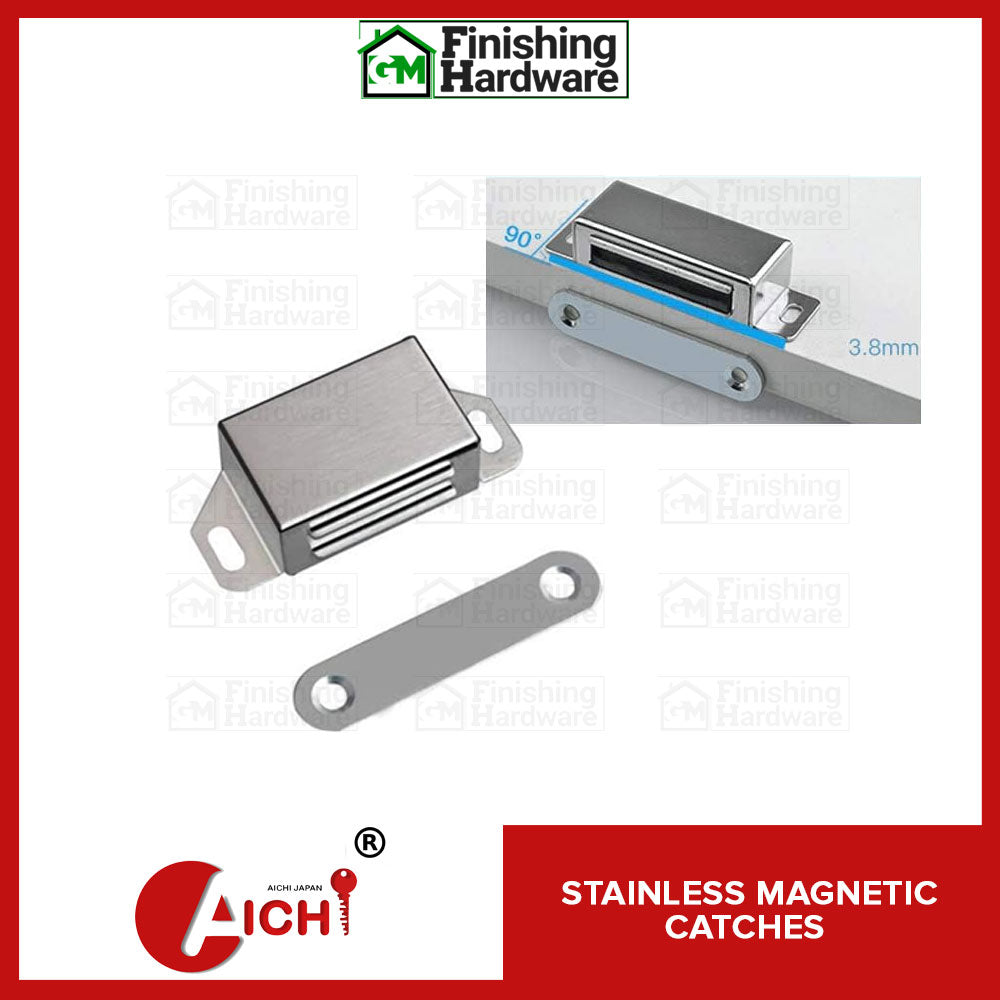 Stainless Steel Magnetic Catch 4pcs/pack