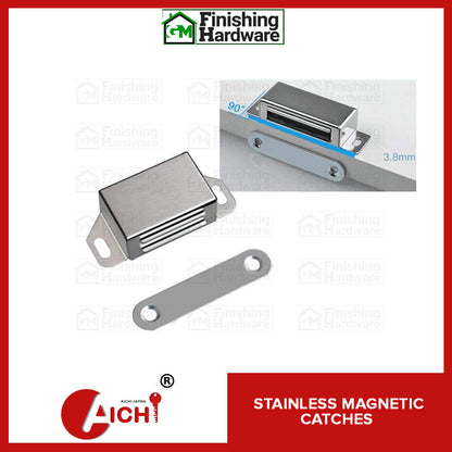 Stainless Steel Magnetic Catch 4pcs/pack