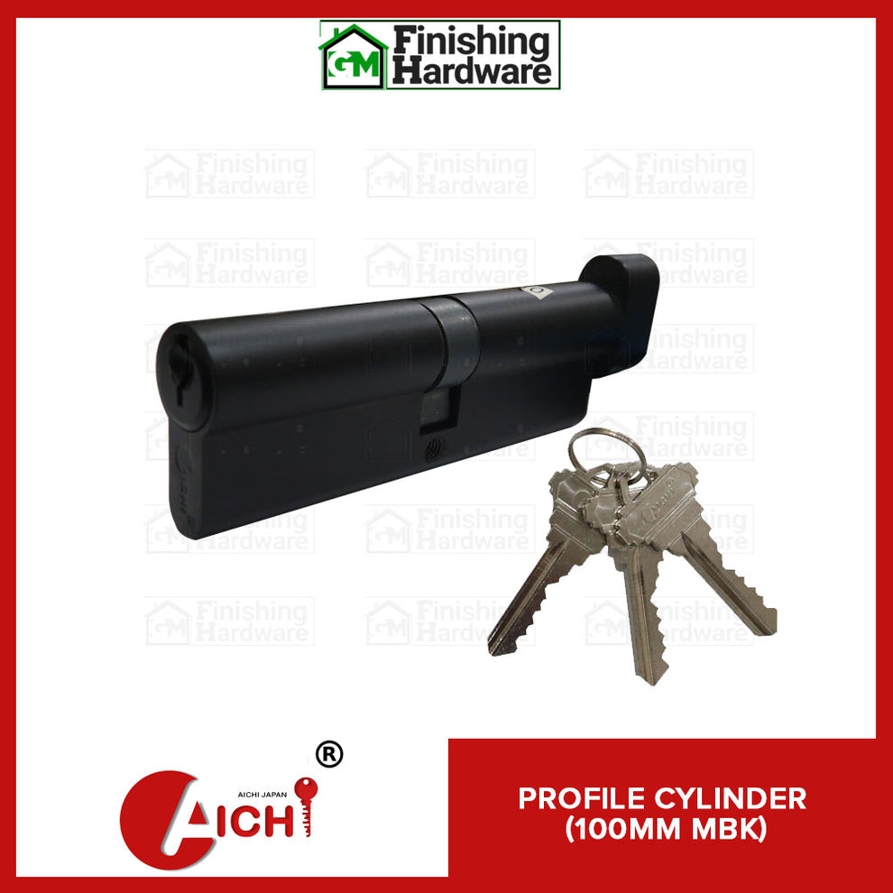 Aichi Euro Profile Cylinder (100mm) – GM Finishing Hardware