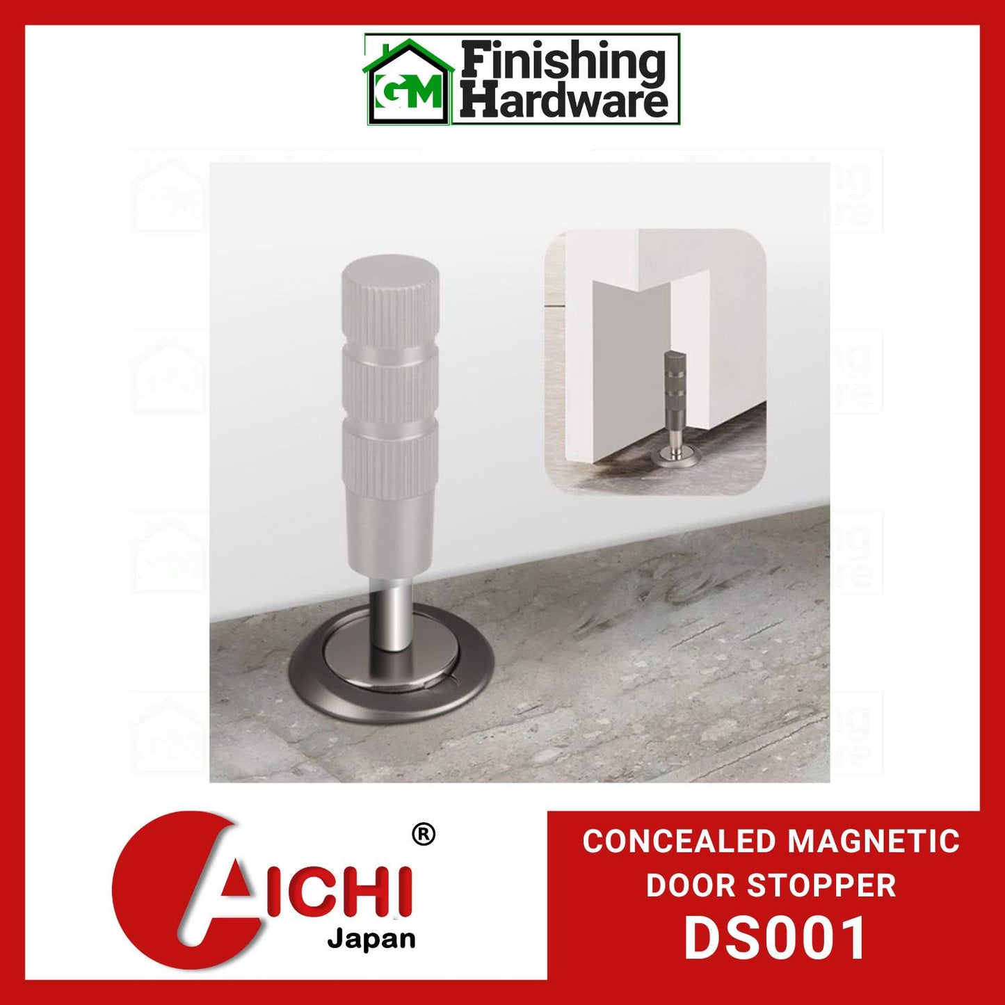 Concealed Magnetic Door Stopper DS001