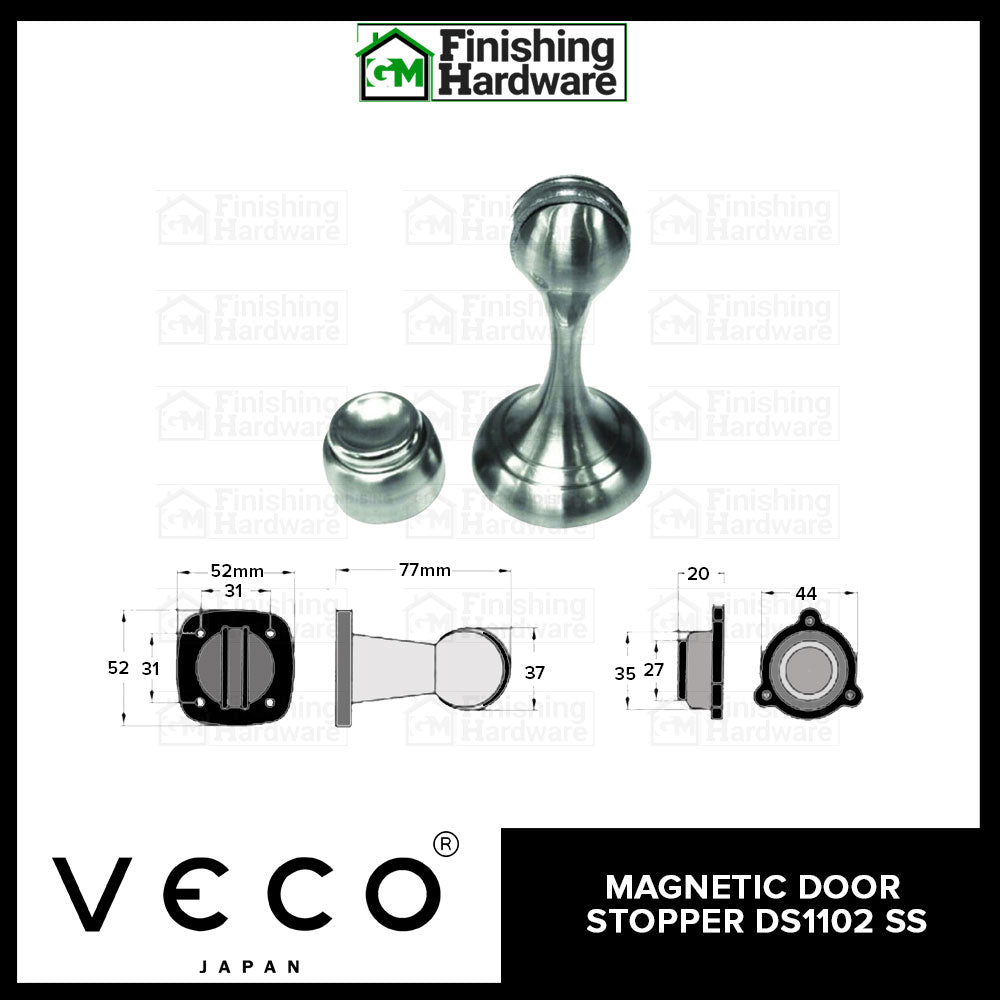 Veco Door Stopper with Magnet DS1102