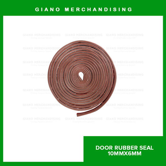 Door Rubber Seal 10mmx6Meter