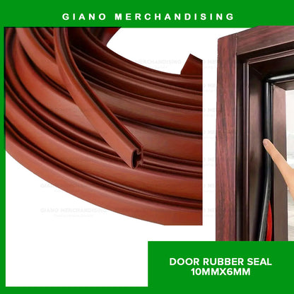 Door Rubber Seal 10mmx6Meter