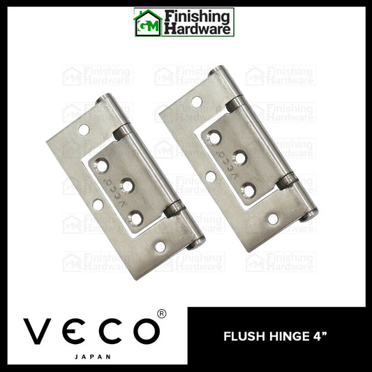 Veco Flush Hinge 4"