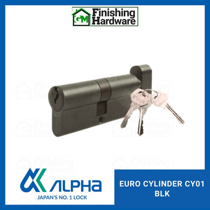 Alpha Euro Cylinder 70mm for Mortisse Lock
