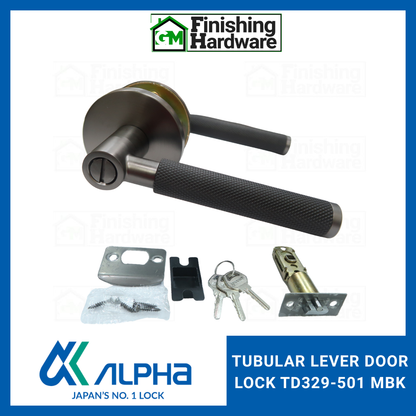 Alpha Tubular Lever Door Lock