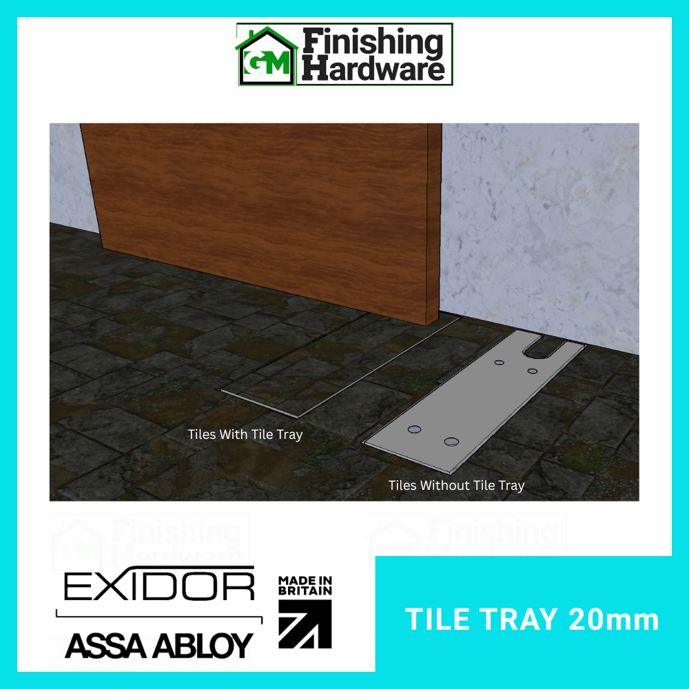 Exidor Pivot hinge Tile Tray 20MM