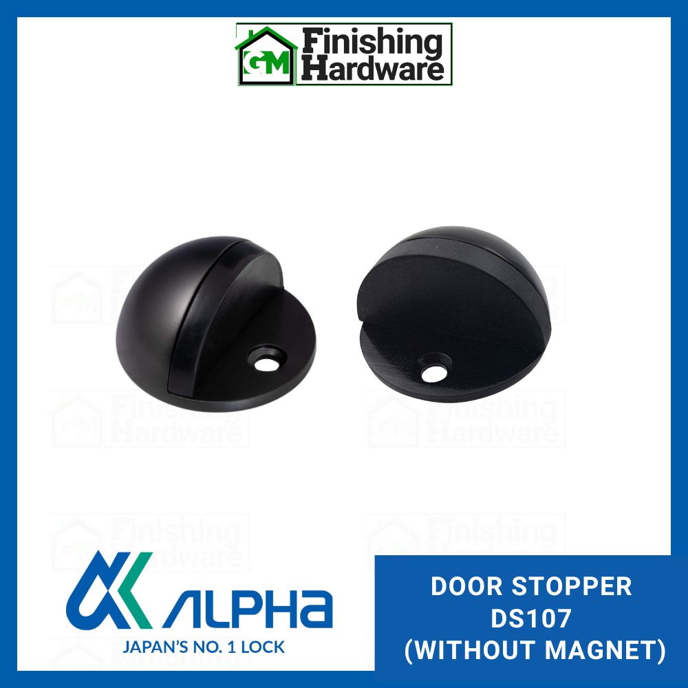 Alpha Floor Mounted Magnetic Door Stopper DS107