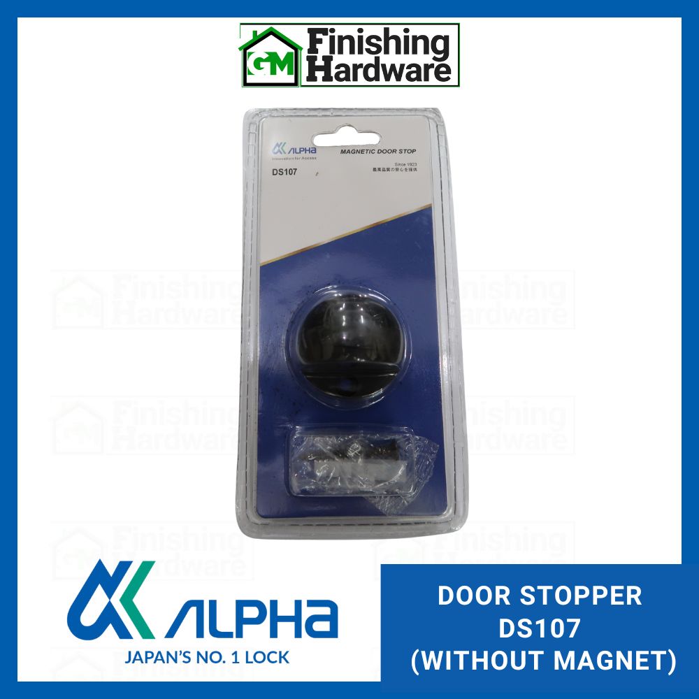Alpha Floor Mounted Magnetic Door Stopper DS107