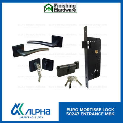 Alpha Euro Mortisse Door Lock 50247