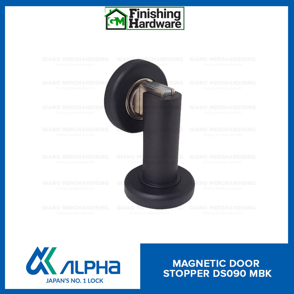 Alpha Magnetic Door Stopper DS090 – GM Finishing Hardware