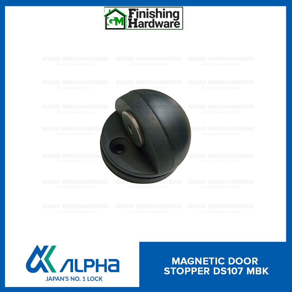 Alpha Floor Mounted Magnetic Door Stopper DS107