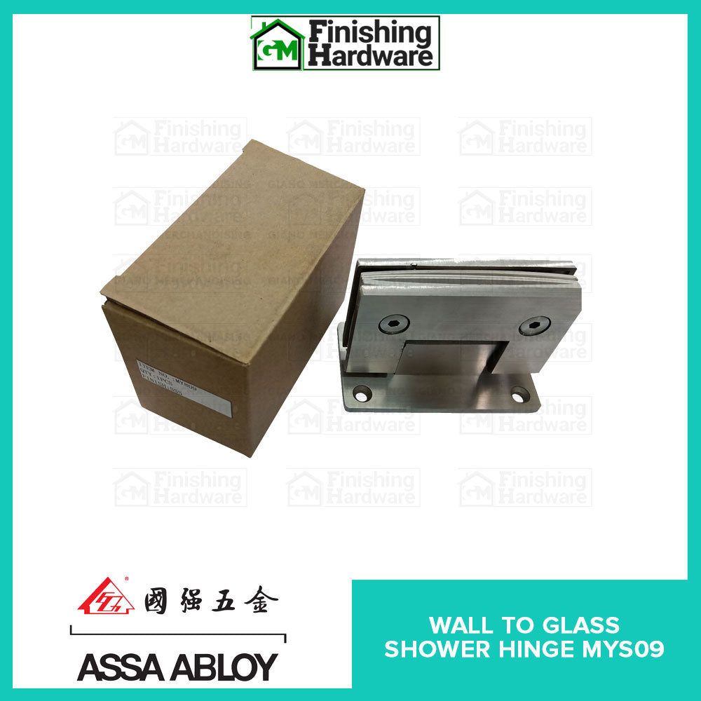 Assa Abloy Shower Hinge Wall to Glass MYS09