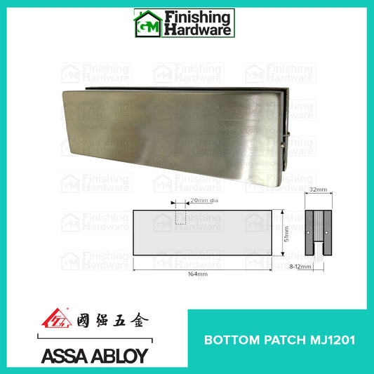 Assa Abloy Bottom Patch Fitting MJ1201