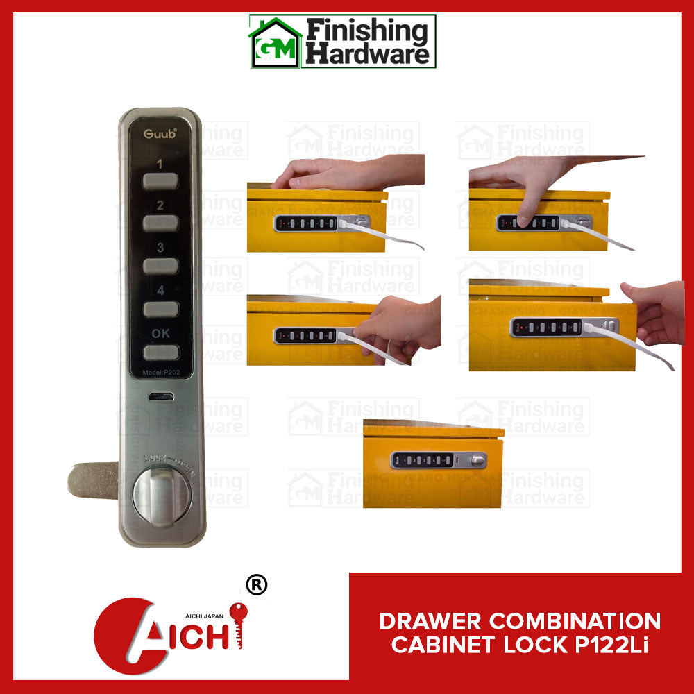 Drawer Combination Cabinet Lock P122Li