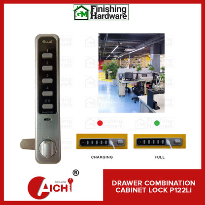 Drawer Combination Cabinet Lock P122Li