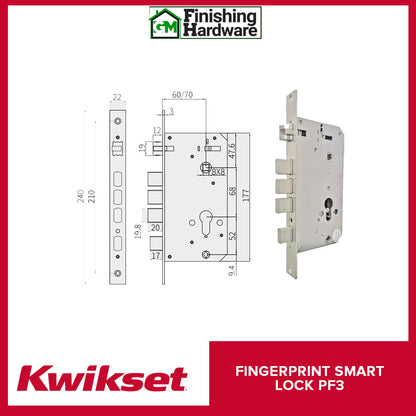 Kwikset Fingerprint Smart Door Lock PF3