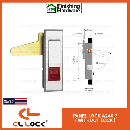 CyberLock Panel Lock A240-3 (Without Lock)
