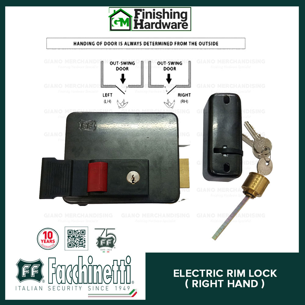 Facchinetti Electric Rim Lock
