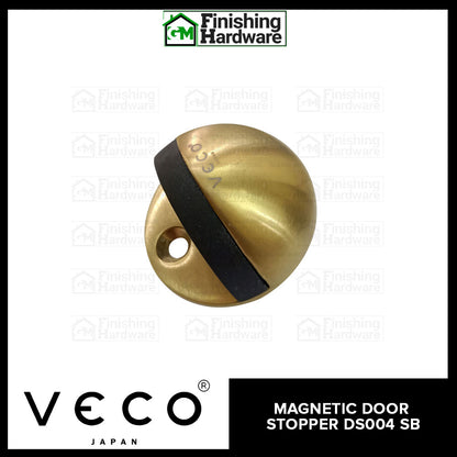 Veco Magnetic Floor Mounted Door Stopper DS004 SB