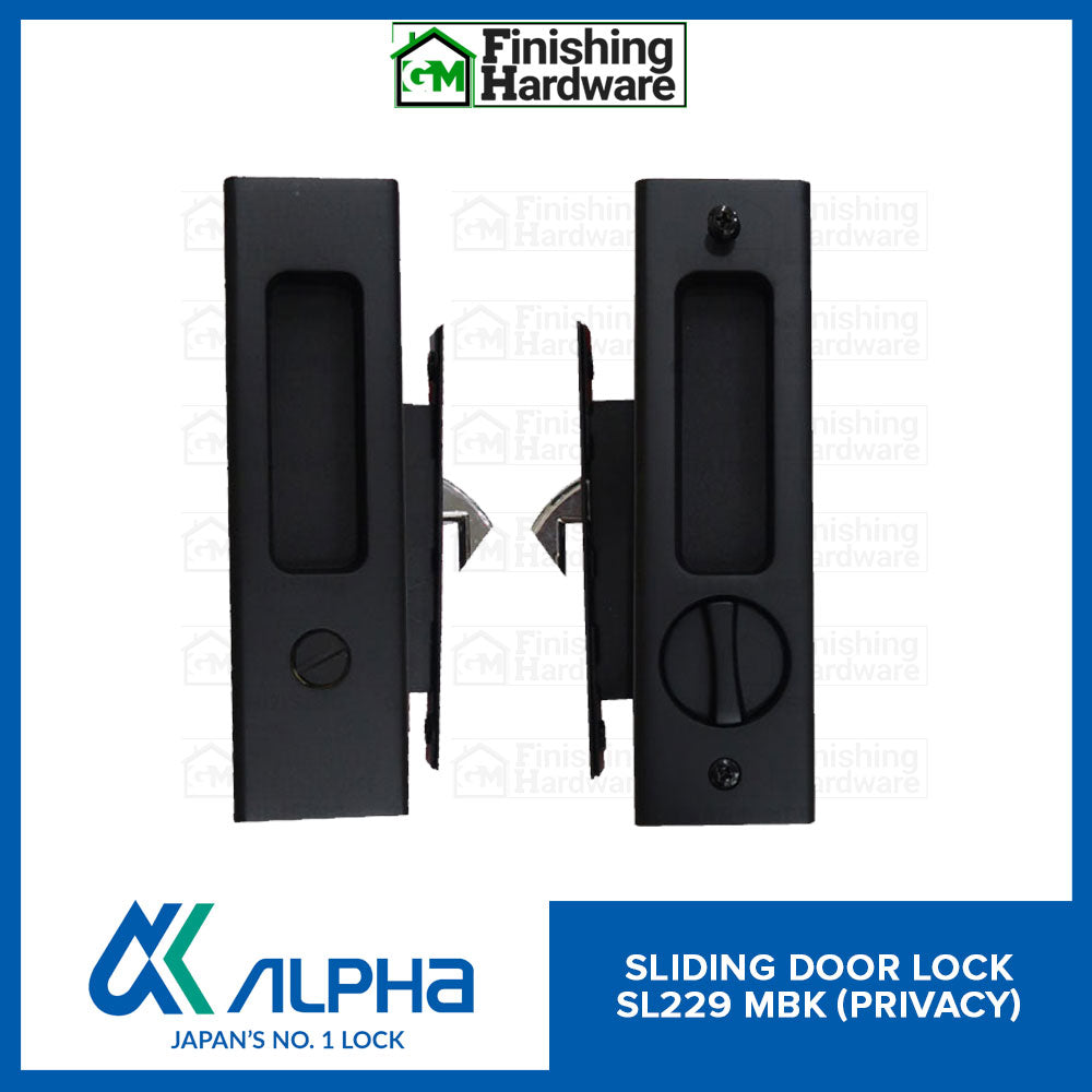 Alpha Sliding Door Lock SL221-1 (Square Type)