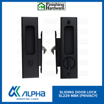 Alpha Sliding Door Lock SL221-1 (Square Type)