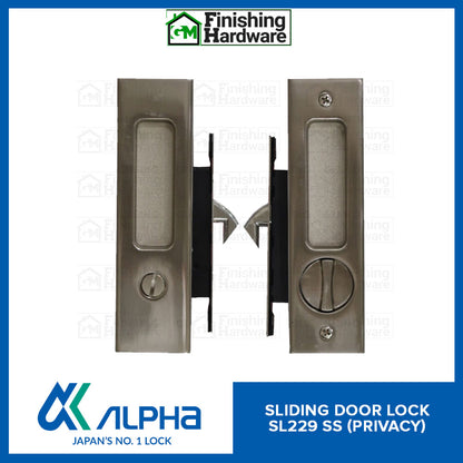 Alpha Sliding Door Lock SL221-1 (Square Type)