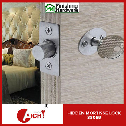 Aichi Hidden Mortisse Door Lock SS069