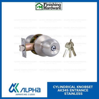 Alpha Cylindrical Knobset AK345 and AK139