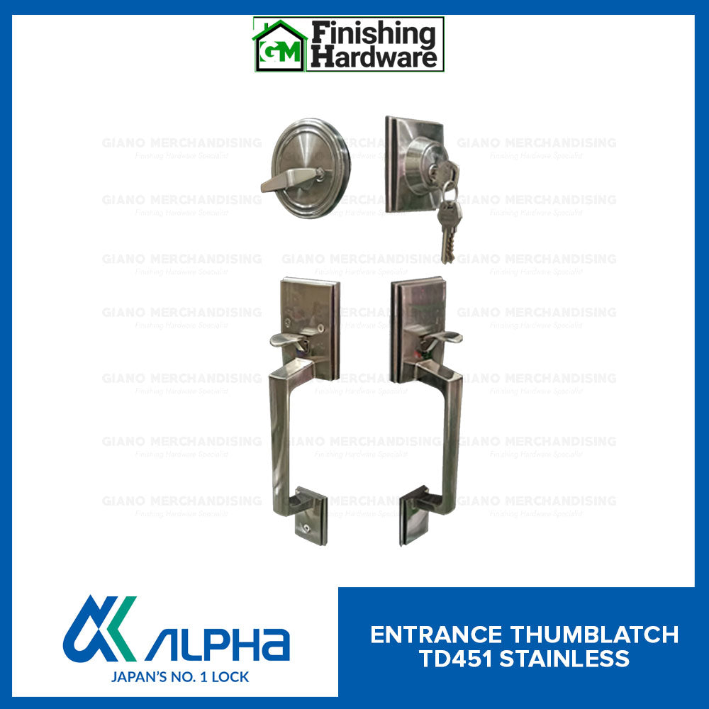 Alpha Entrance Thumb Latch TD451