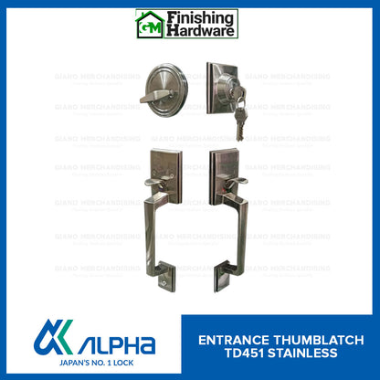 Alpha Entrance Thumb Latch TD451