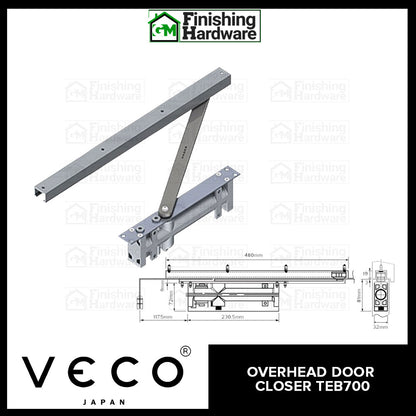 Veco Overhead Door Closer TEB700