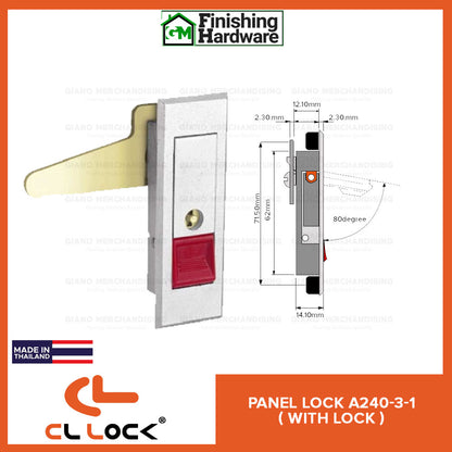 CyberLock Panel Lock A240-3-1 (With Lock)